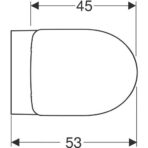 Geberit 280 Basic wandcloset pack - Afbeelding 4