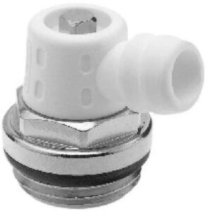Hummel radiatoraftapper draaibaar 1/2"