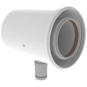 Burgerhout TwinSafe condensaftap 80/125