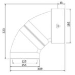 Burgerhout bocht 90°
